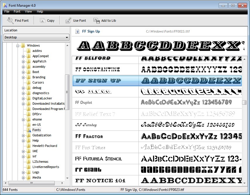 free font software programs